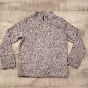 JUMPING BEANS little boys pull over sweater shirt with zipper